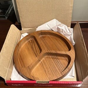 Dolphin Teak Nut and Snack Bowl